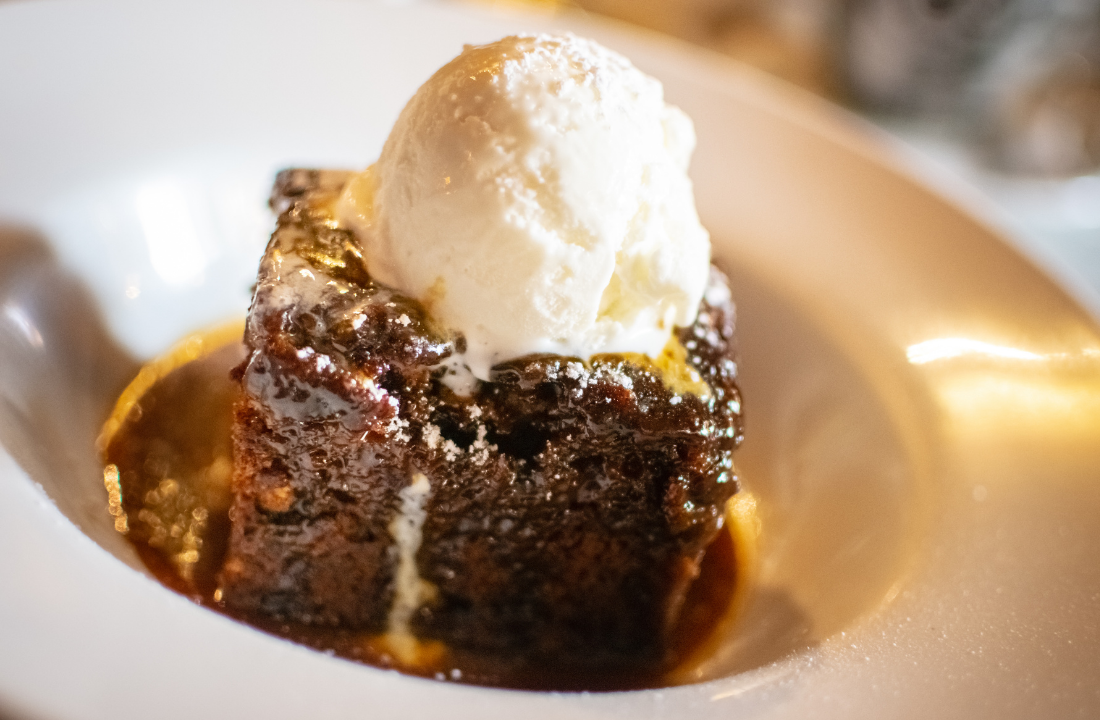 Warm Sticky Toffee Pudding